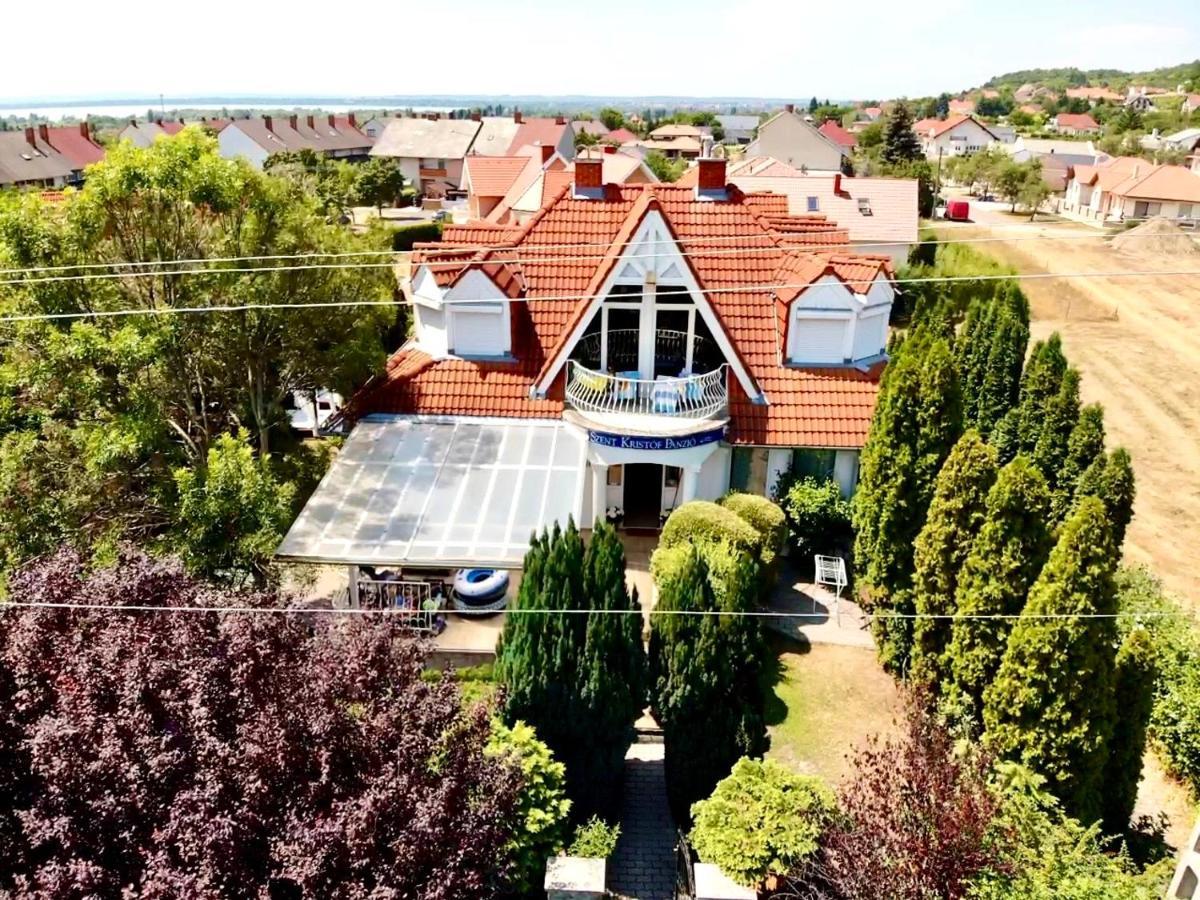 Szent Kristof Panzio Otel Vonyarcvashegy Dış mekan fotoğraf